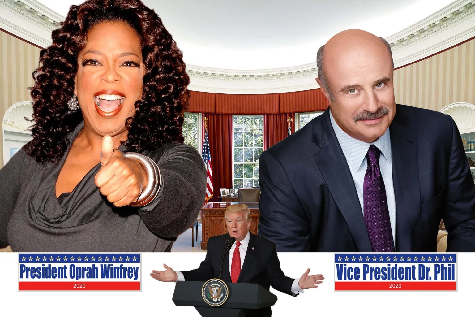 12 Celebrities Combos That Could Beat Trump In The 2020 Election