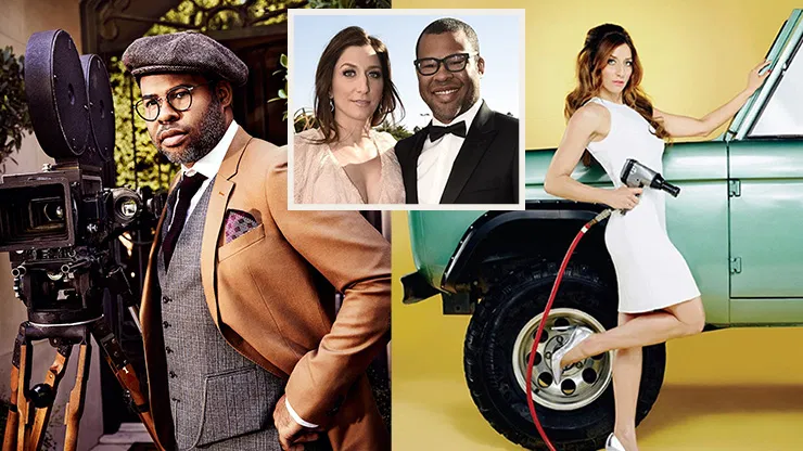 Never A Dull Moment With Peele And Peretti | Jordan Peele And His Wife