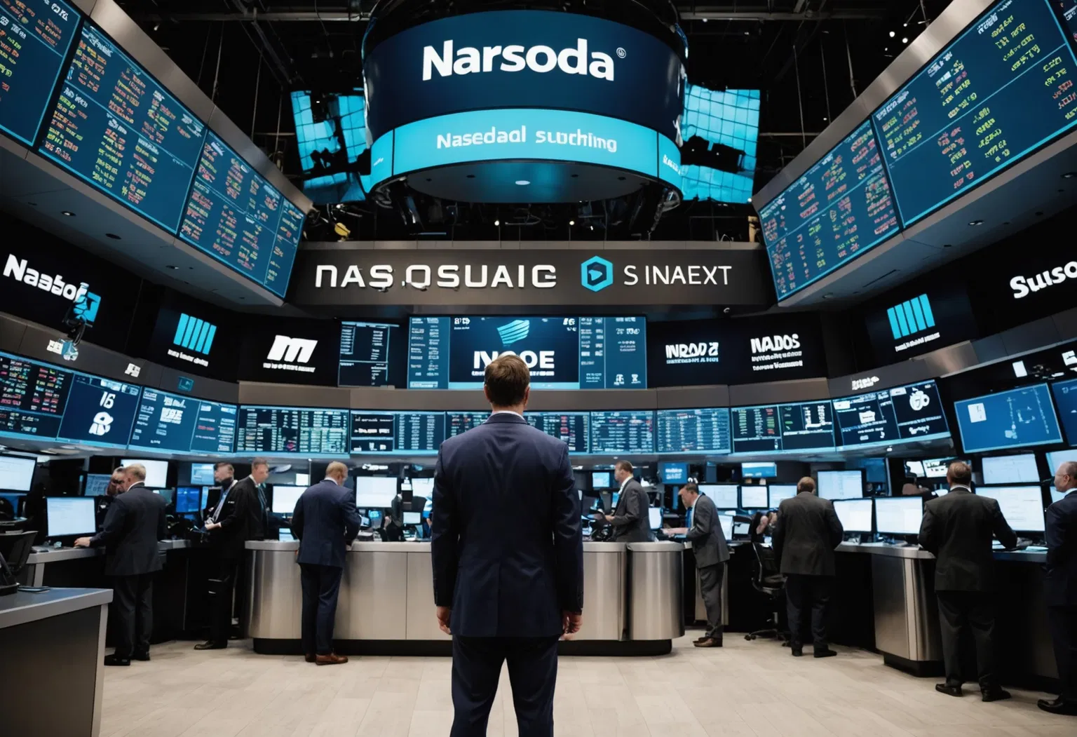 Nasdaq Slumps 6% From Record High as AI Doubts Spread