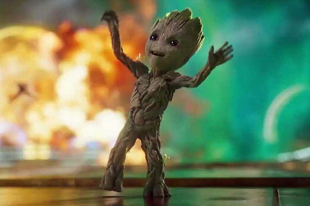 Baby Groot from Guardians of the Galaxy 1280x853