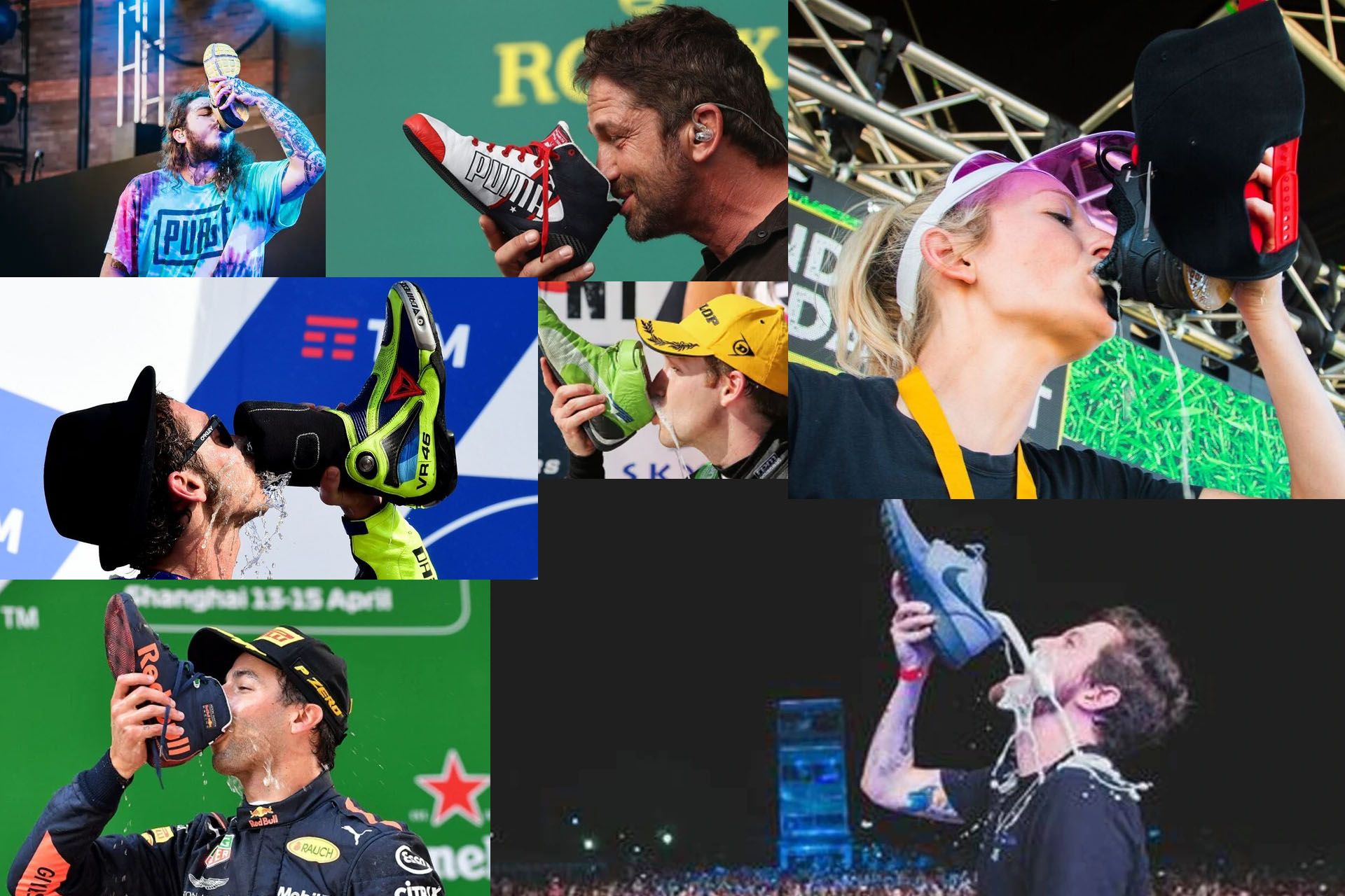 Celebrities Who Have Drank Beer From A Shoe