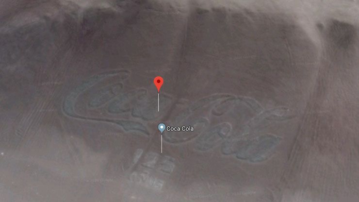 Coca Cola Logo   Google Maps Coordinates  18