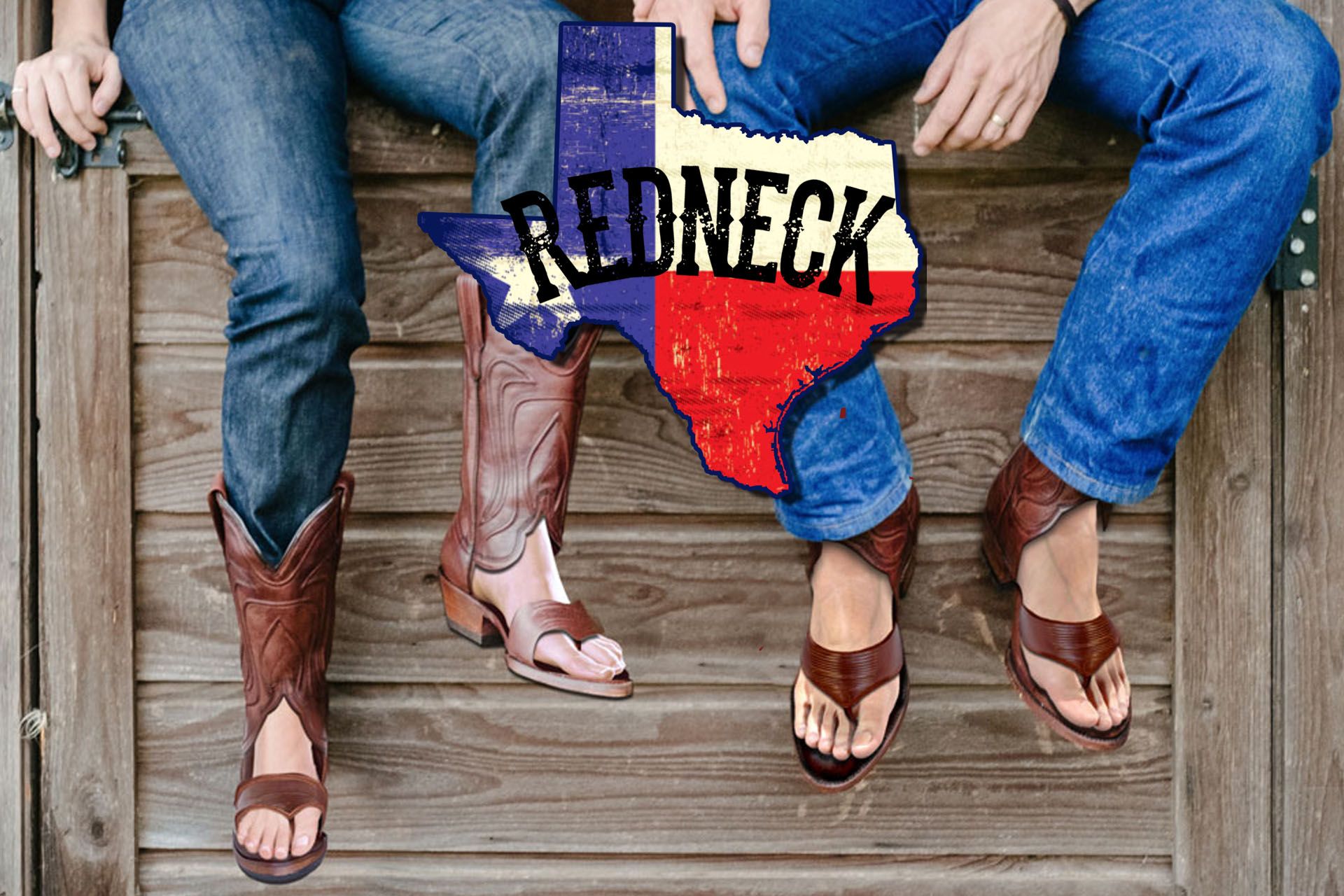 Redneck Boot Sandals Anyone? Yes Cowboy Boot Flip Flops Are Now A Real Thing