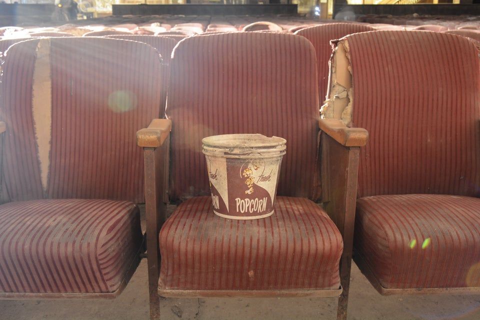 Last Popcorn left in a theater