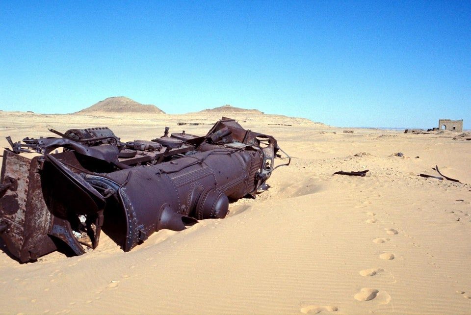 Lawrence of Arabia Ambushed Train In The Arabian Desert