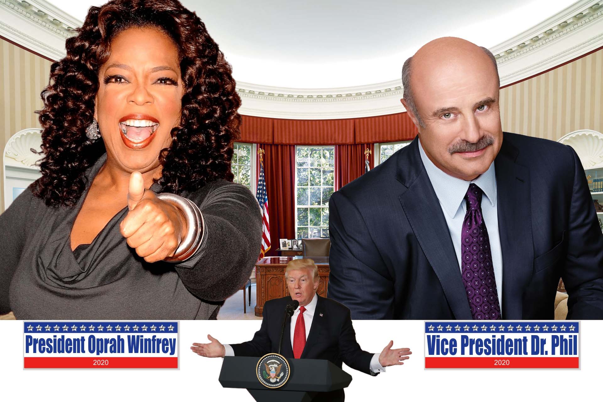12 Celebrities Combos That Could Beat Trump In The 2020 Election