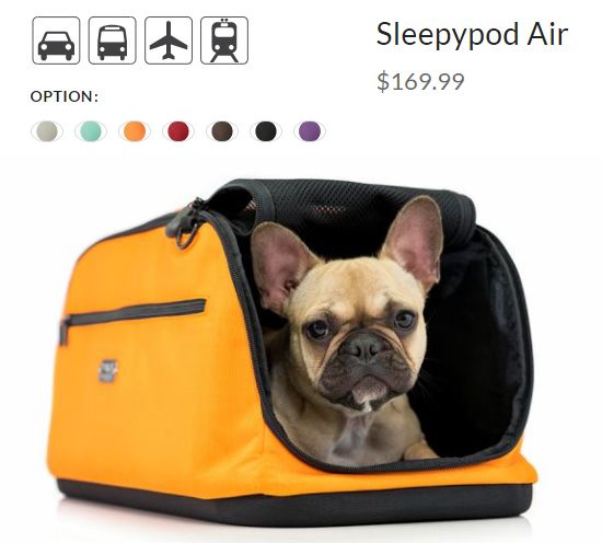 Sleepypod Air Dog Carrier