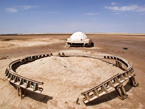 Star Wars movie set in Tunisian Desert