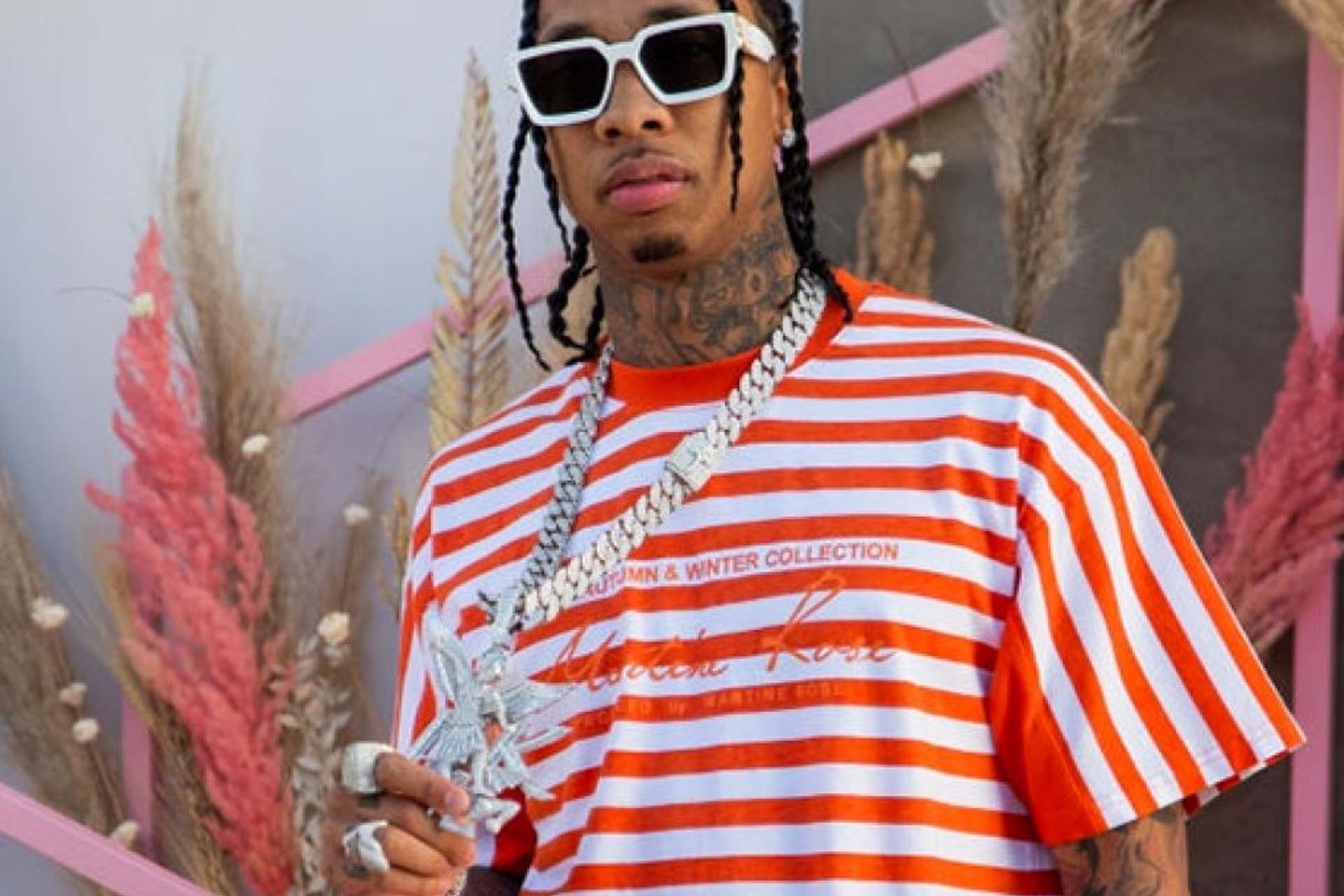 Tyga st michael chain