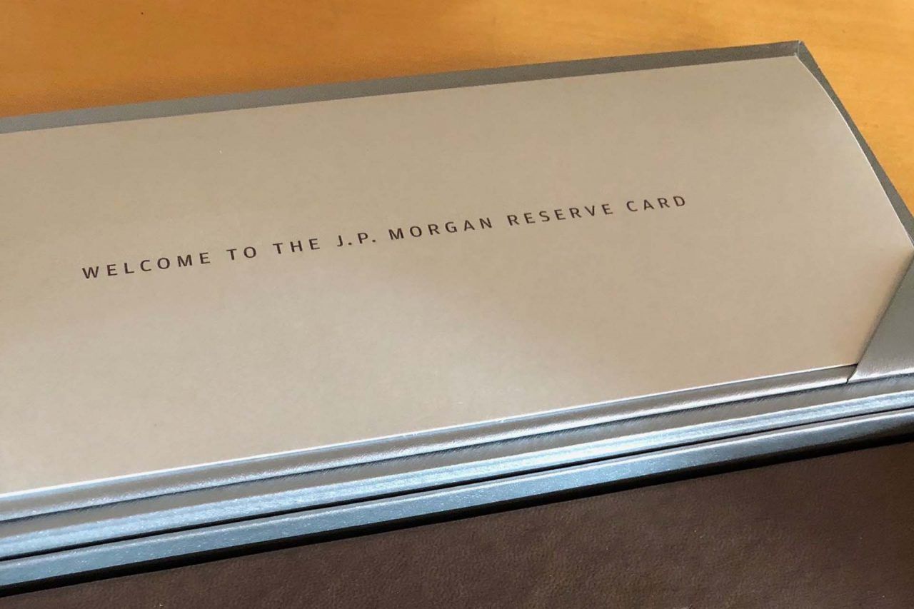 Unboxing The JP Morgan Reserve Credit Card 1280x853
