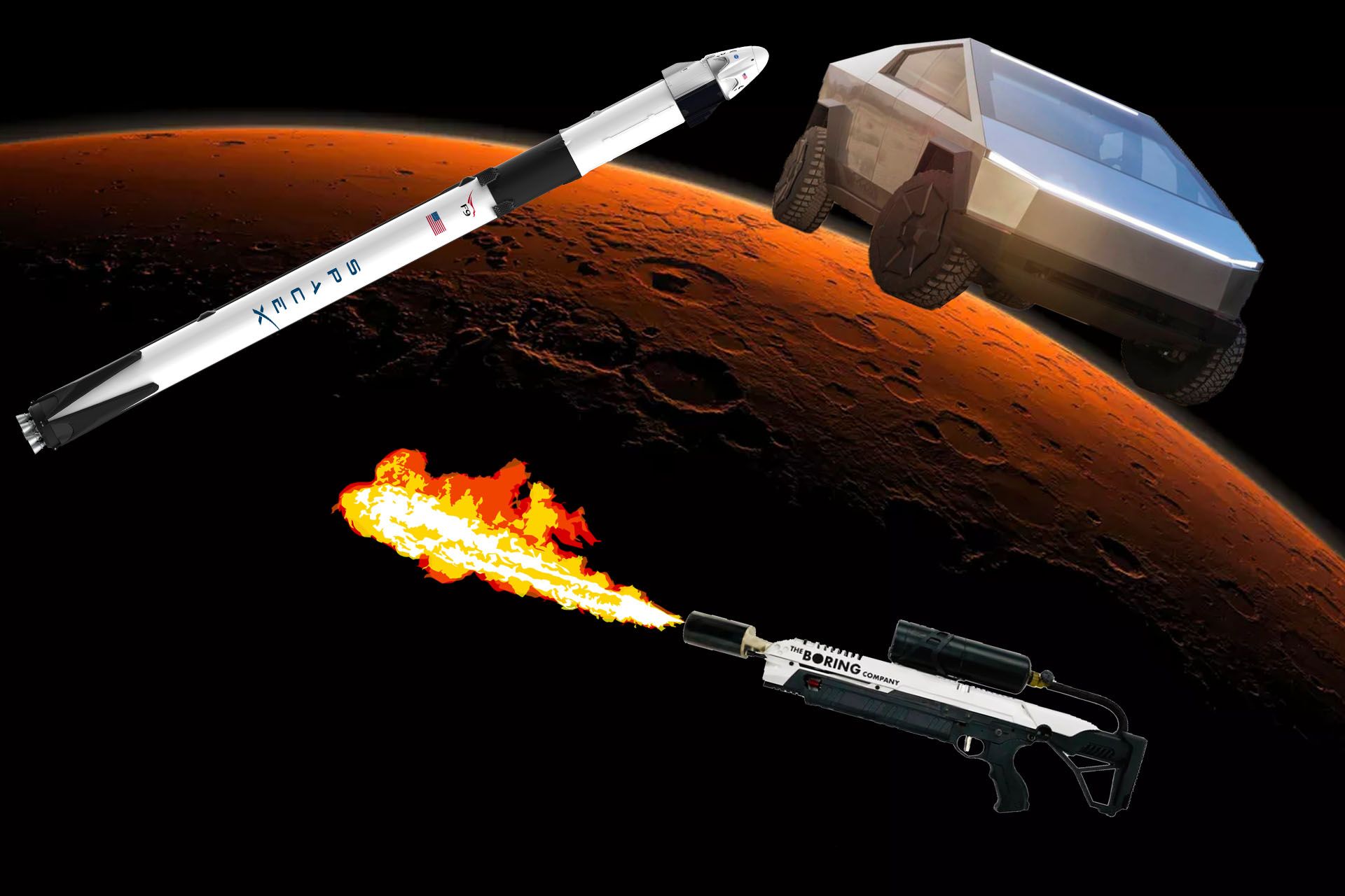 What Living On Mars Would Look Like With All Of Elon Musk s Toys