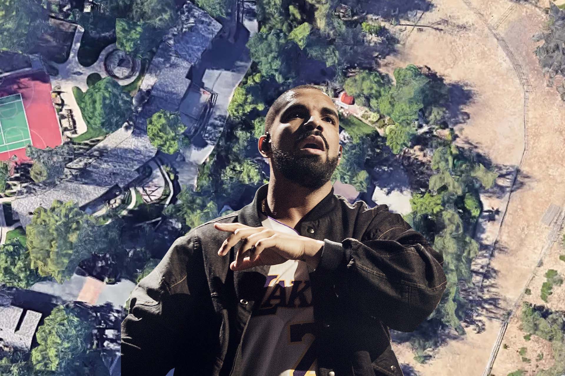 drake buys neighbors house