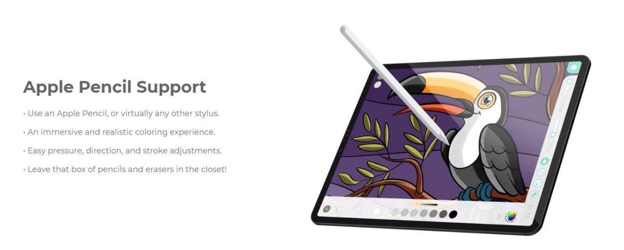 iPad Pro Best Coloring Experience 1280x513