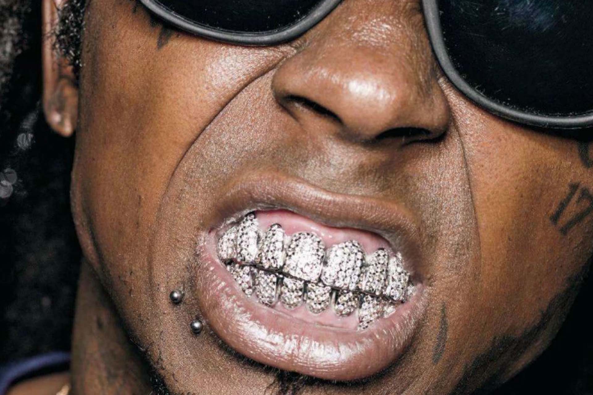lil wayne diamond teeth
