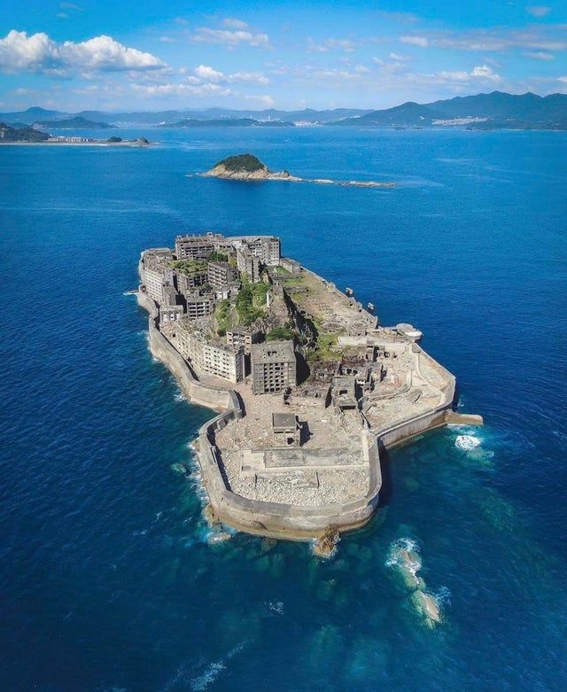 man made island in Japan
