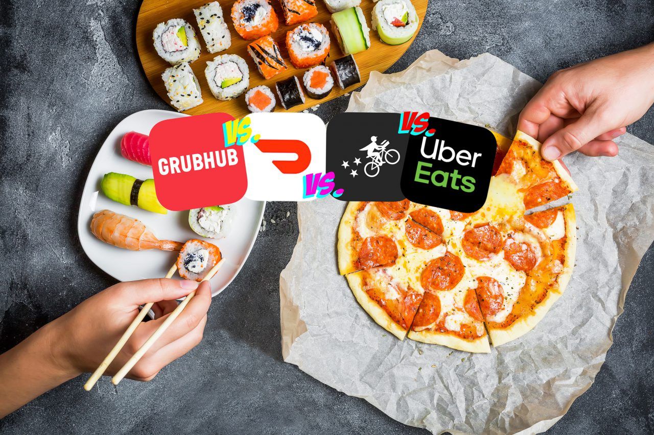 GrubHub vs DoorDash vs UberEats vs Postmates - Who's On Top Now?