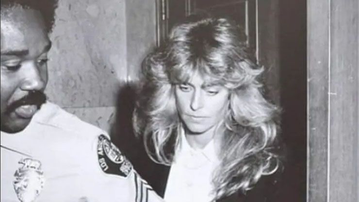 Farrah s run in with the police2