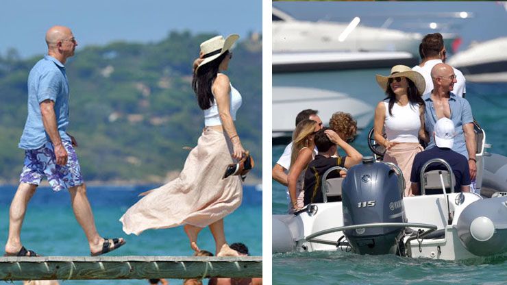 Jeff Bezos Vacations Lauren Sanchez