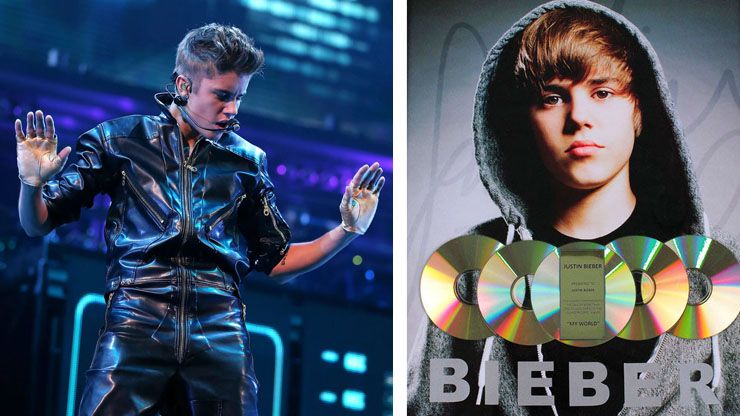 Justin Bieber On Stage