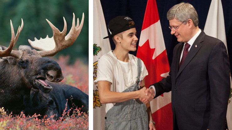 Justin Biebers Canadian