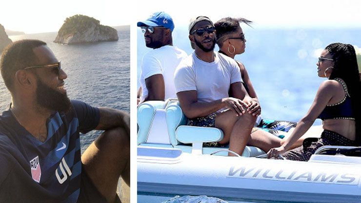Lebron James Vacations