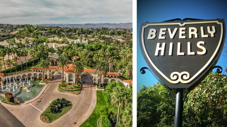 Paris Hilton Mulholland Estates
