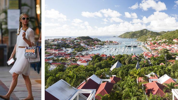 Paris Hilton St Barts Vacation