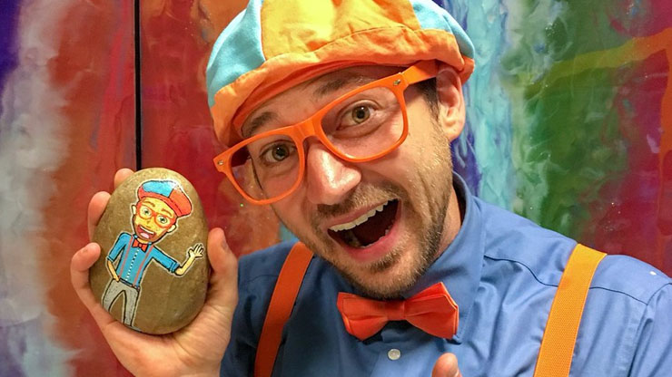 Blippi is Private Despite His Public Persona