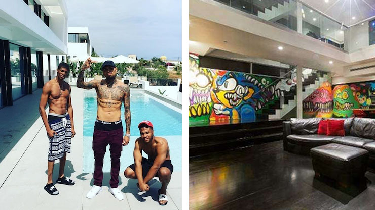 Chris Brown Mansion 1