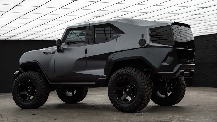 Chris Brown Rezvani Tank