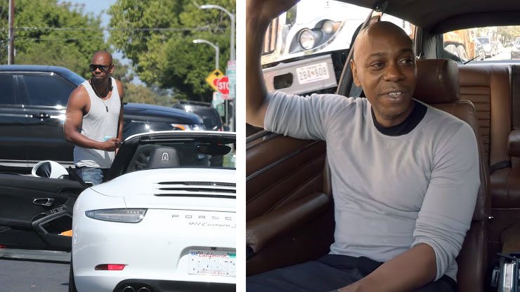 Dave Chappelle Got Some Nice Rides