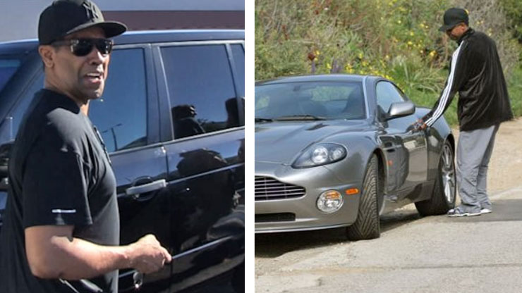 Denzel Washington Aston Martin