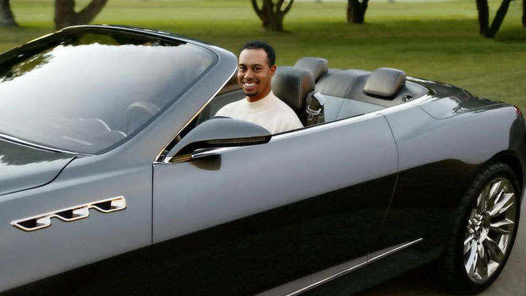 Inside Tiger Woods Multi Car Garage
