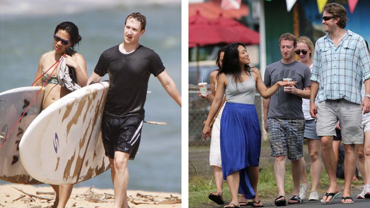 Mark Zuckerberg s Vacations