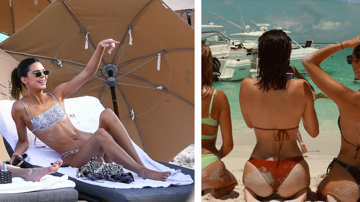 Vacations Kendall Jenner Style