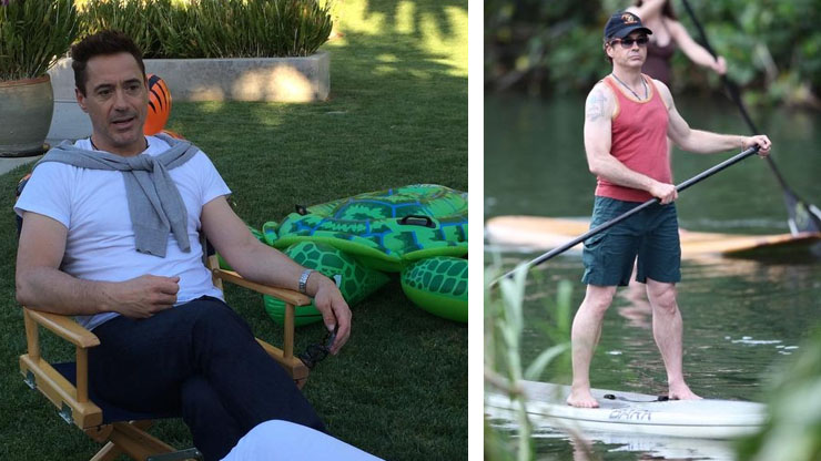 Vacations Robert Downey Jr