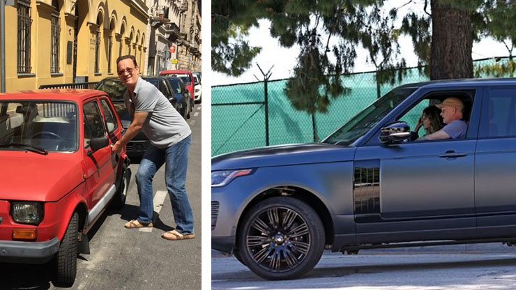 What Tom Hanks Drives