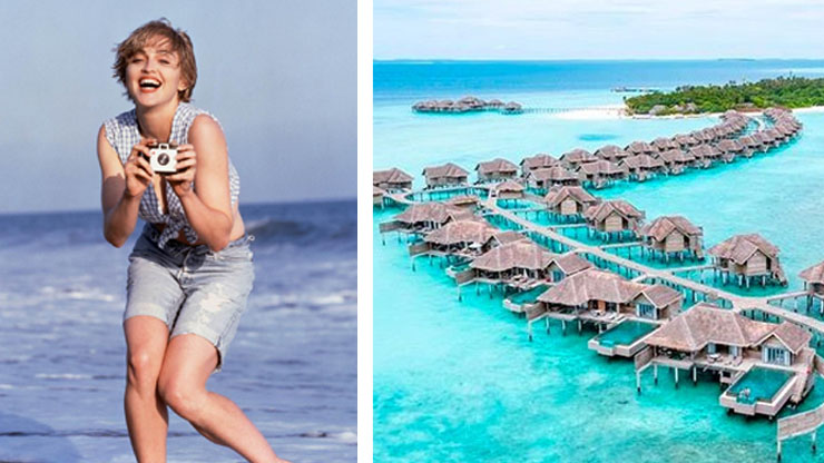 Where the Material Girl Vacations