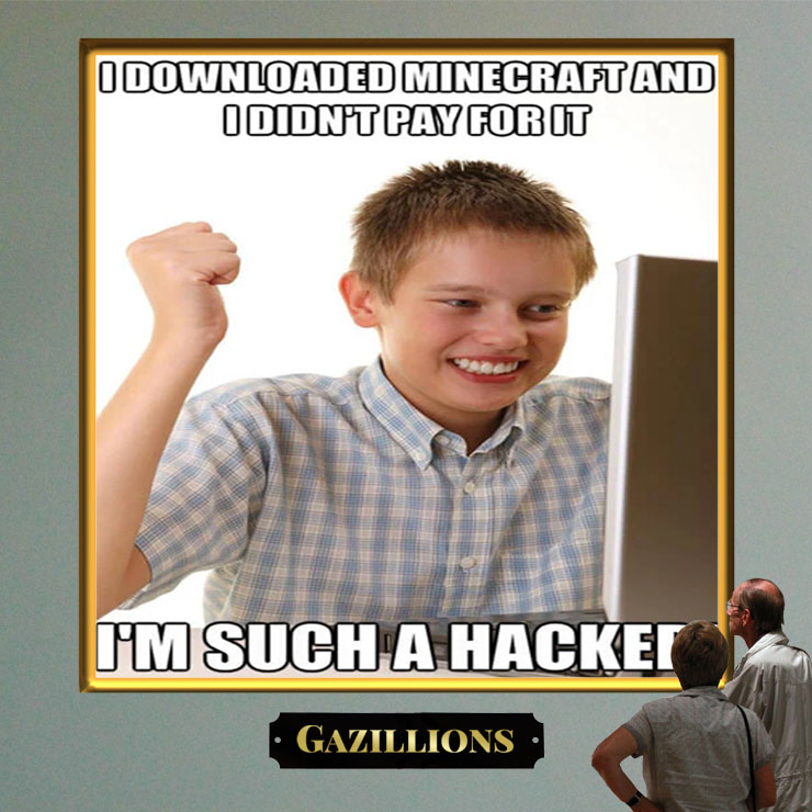 Minecraft Meme   I m Such a hacker