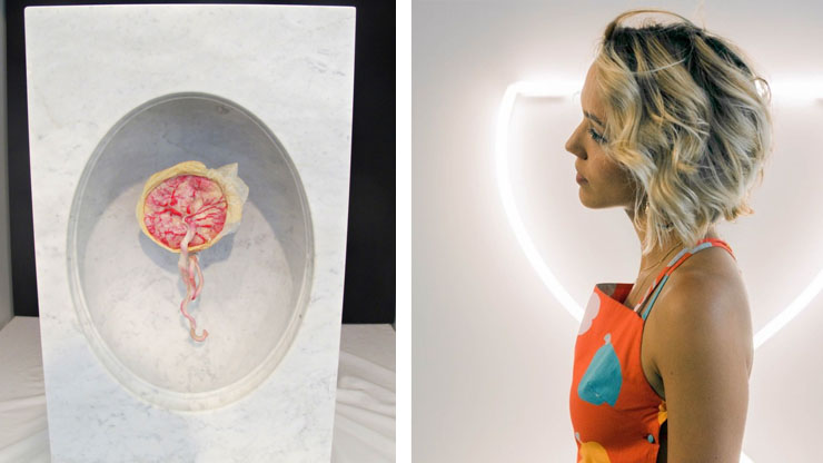 Her Artwork Once Used Her Placenta
