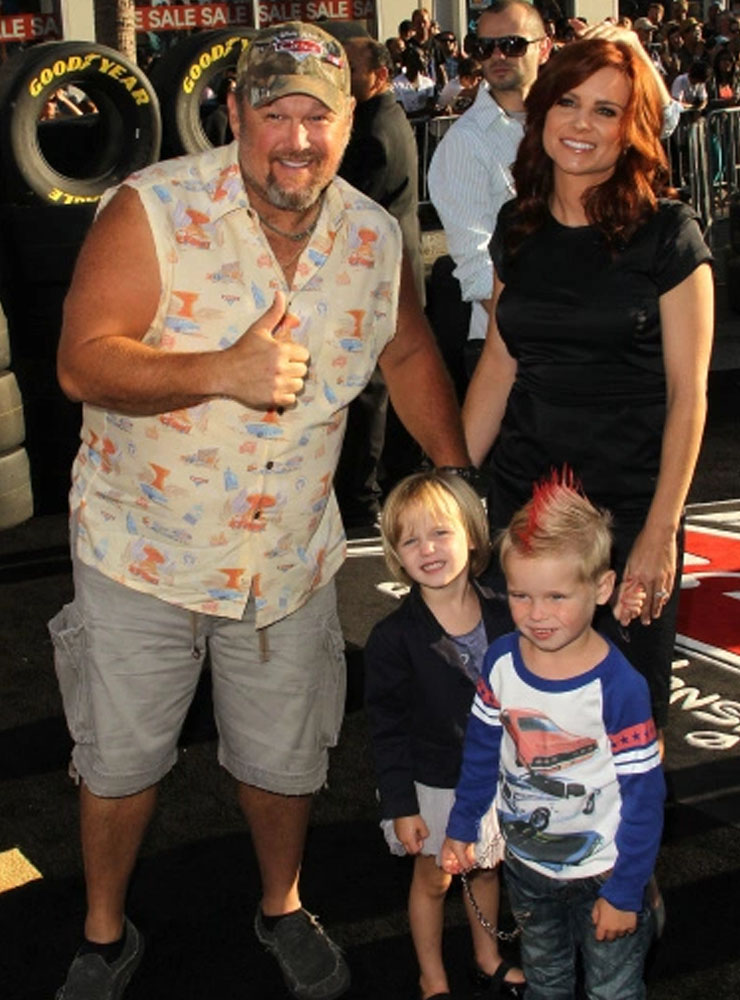 Larry the Cable Guy s Wife Family