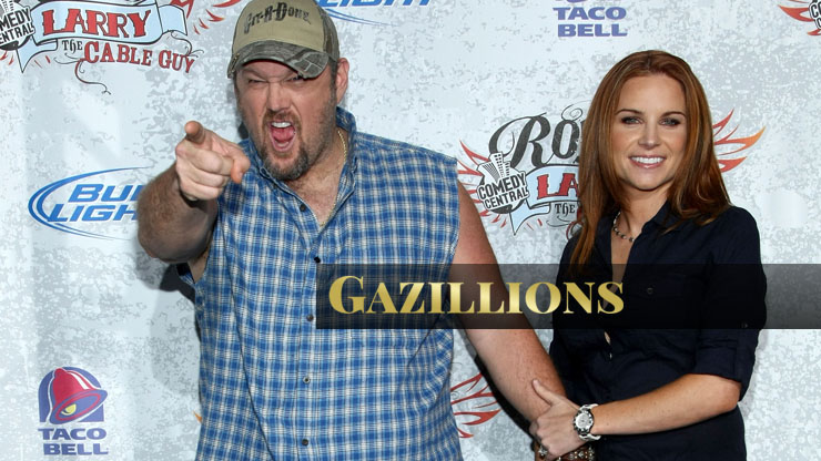 Larry the Cable Guy's Wife (Cara Whitney) Loves Horses, Ya'll!