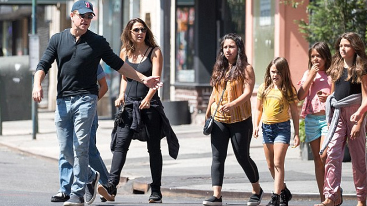 Matt Damon s Wife A Fantastic Father