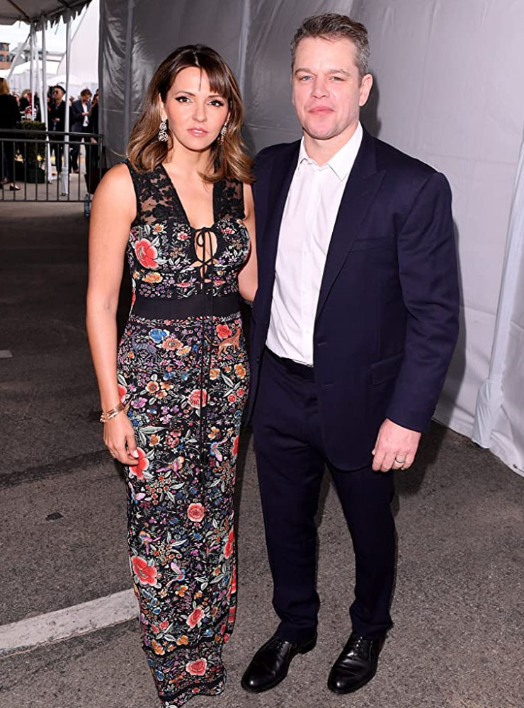 Matt Damon s Wife No Wedding