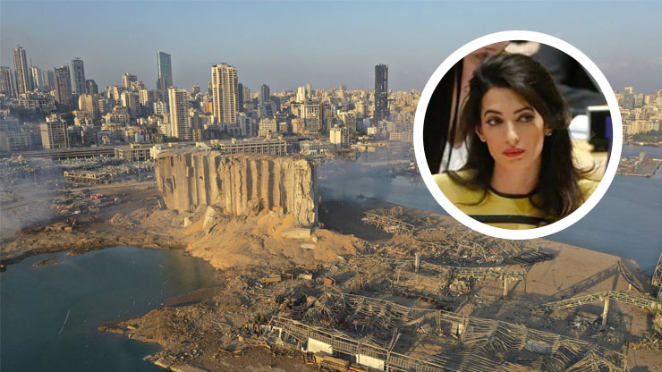 Amal Clooney   Amal was a Refugee