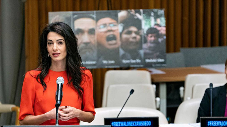 Amal Clooney   Battling ISIS