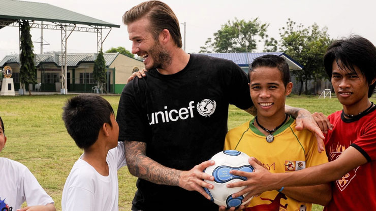 David Beckham donated PSG Salary
