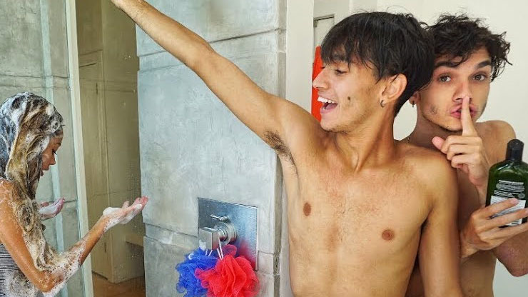 Lucas and Marcus Dobre Pranksters