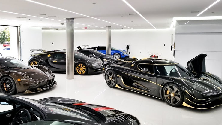Manny Has a Taste for Luxury Cars