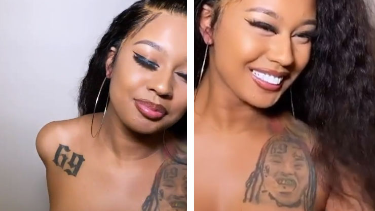 Tekashi 6ix9ine s Girlfriend Jade s Tattoos